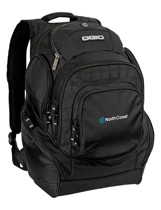 OGIO Black Mastermind Pack w/North Coast Logo