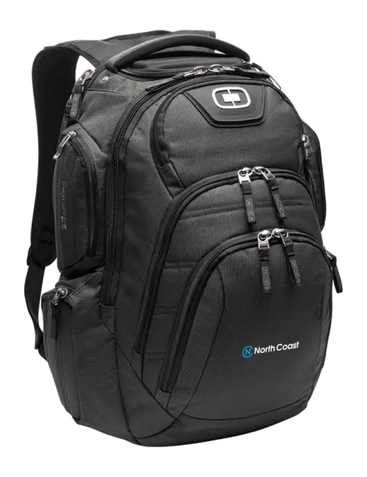 OGIO Black Surge RSS Pack
 w/North Coast Logo