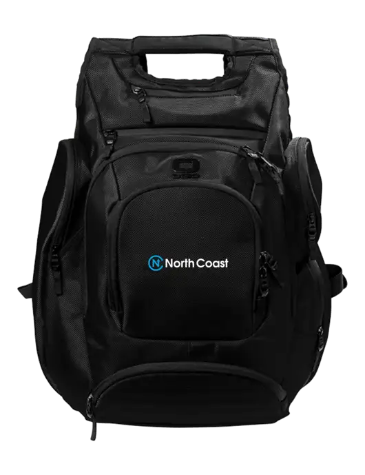 OGIO Blacktop Metro Ballistic Laptop Backpack w/North Coast Logo