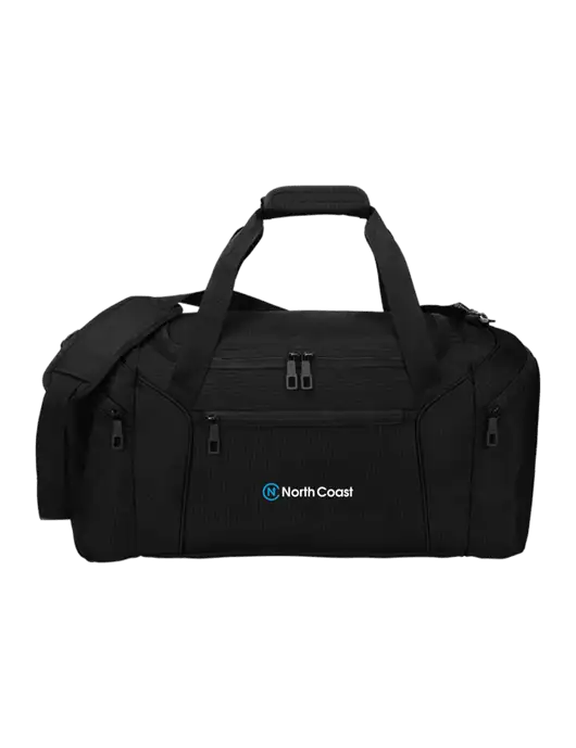 Slim & Lite Black Duffel    w/North Coast Logo