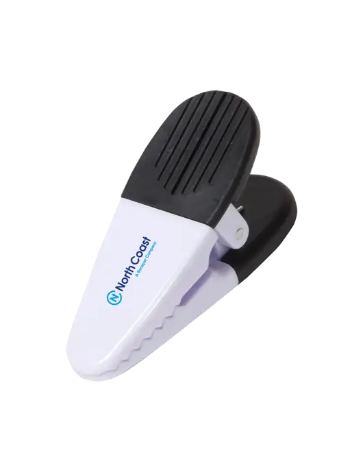 Magnetic White Power Clip w/North Coast Logo