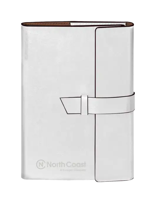 Fabrizio White 6.875 x 9.56 Portfolio w/North Coast Logo