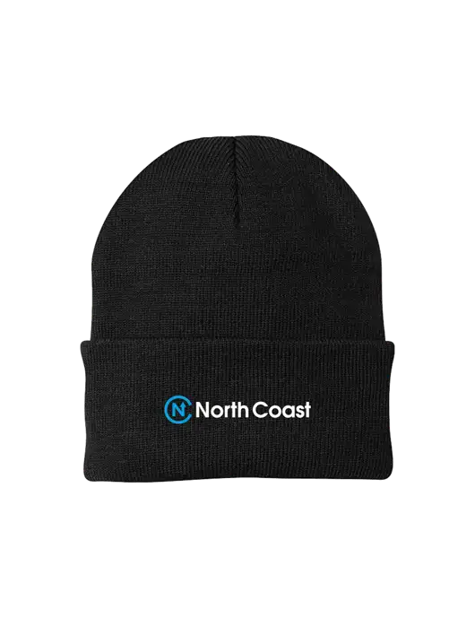 Black Knit Cap w/North Coast Logo