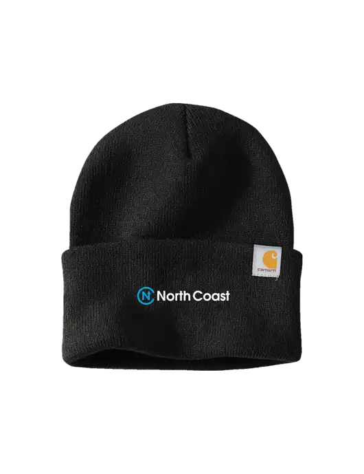 Carhartt Black Watch Cap 2.0 w/North Coast Logo
