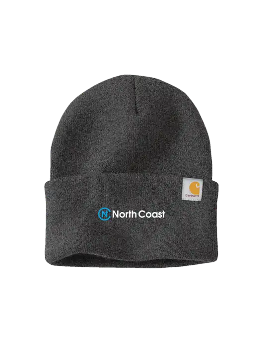 Carhartt Dark Grey Watch Cap 2.0 w/North Coast Logo