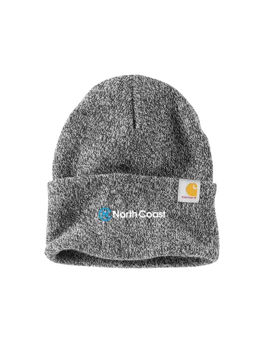Carhartt Medium Grey Heather Watch Cap 2.0 w/North Coast Logo