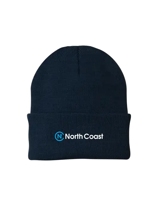Navy Knit Cap w/North Coast Logo