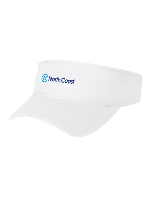 White Cap Visor w/North Coast Logo
