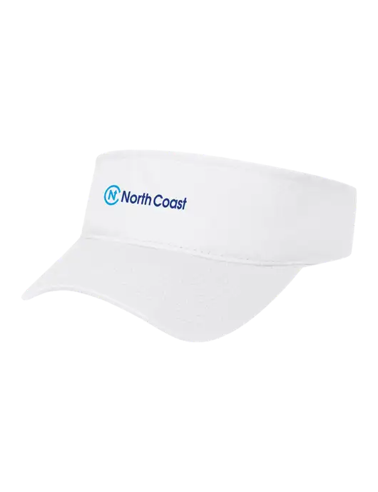 White Cap Visor w/North Coast Logo