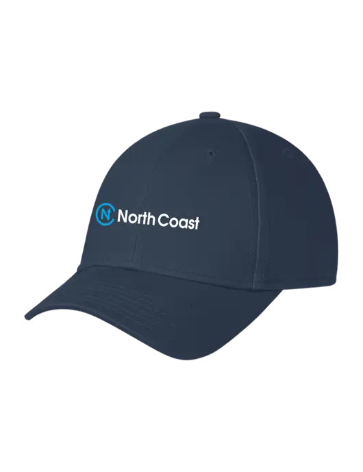 Navy Structured Cap Hook & Loop w/North Coast Logo