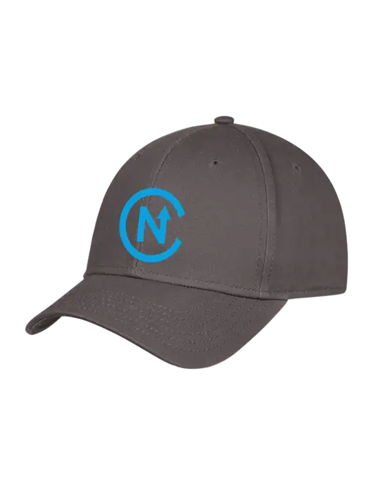 Charcoal Structured Cap Hook & Loop w/North Coast Icon Logo
