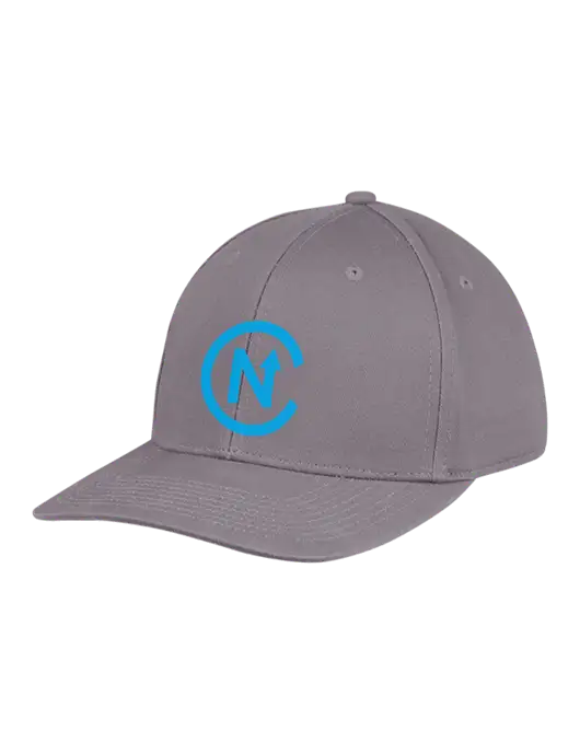 Premium Modern Structured Twill Charcoal Snapback Cap w/North Coast Icon Logo