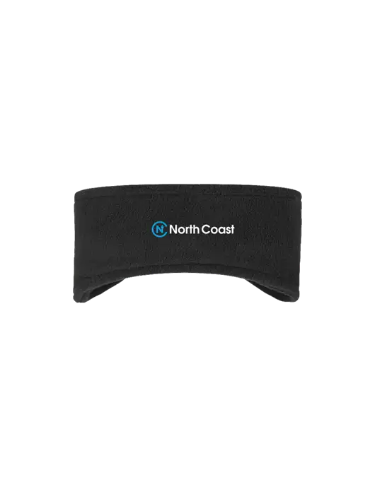 Black Stretch Fleece Headband w/North Coast Logo