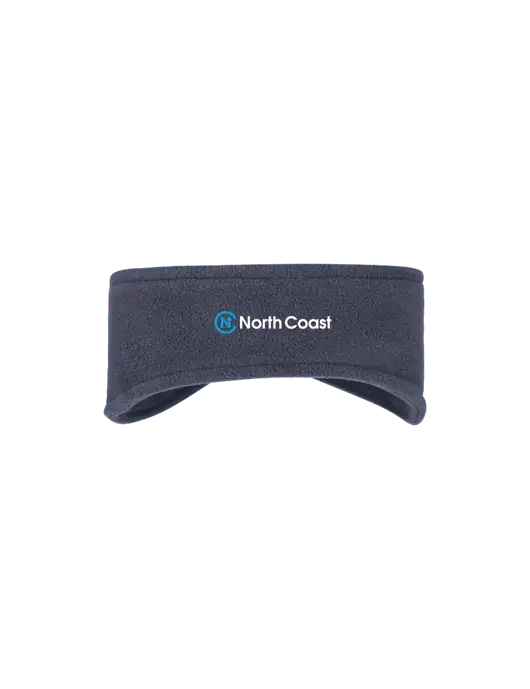 Navy Stretch Fleece Headband w/North Coast Logo
