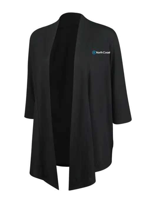 Black Womens Concept Shrug w/North Coast Logo