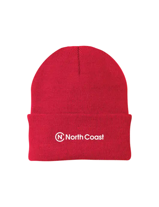 Red Knit Cap w/North Coast Logo