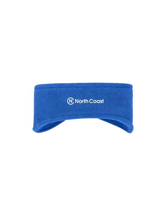 Royal Stretch Fleece Headband w/North Coast Logo