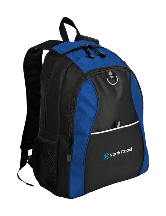 Honeycomb Twilight Blue/Black Backpack w/North Coast Logo